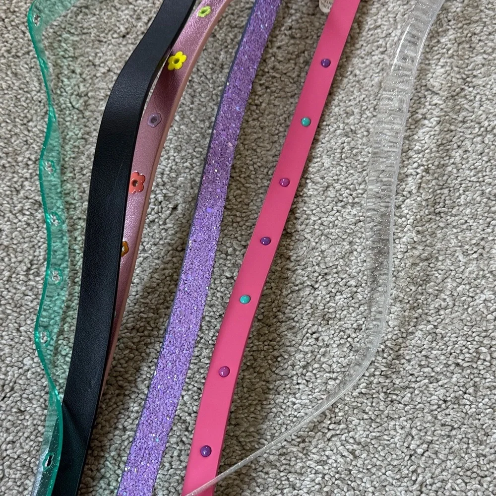 Set of Colorful Belts
